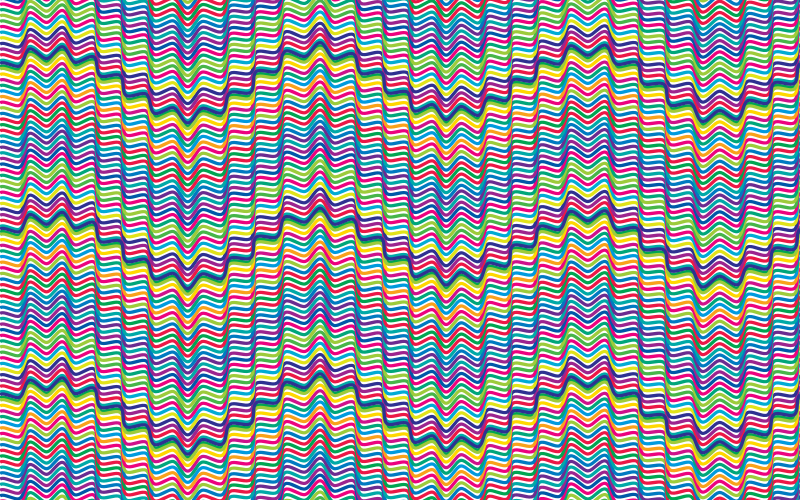 Prismatic Waves Background 2 No Background