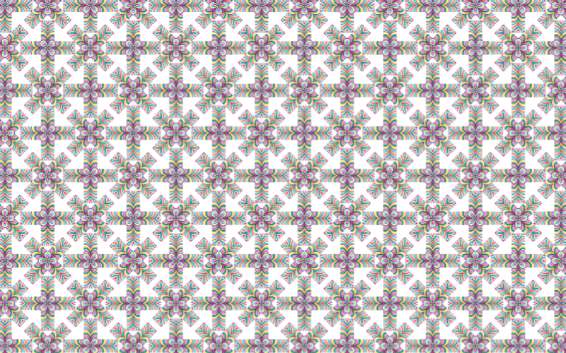 Seamless Prismatic Waves Pattern 4