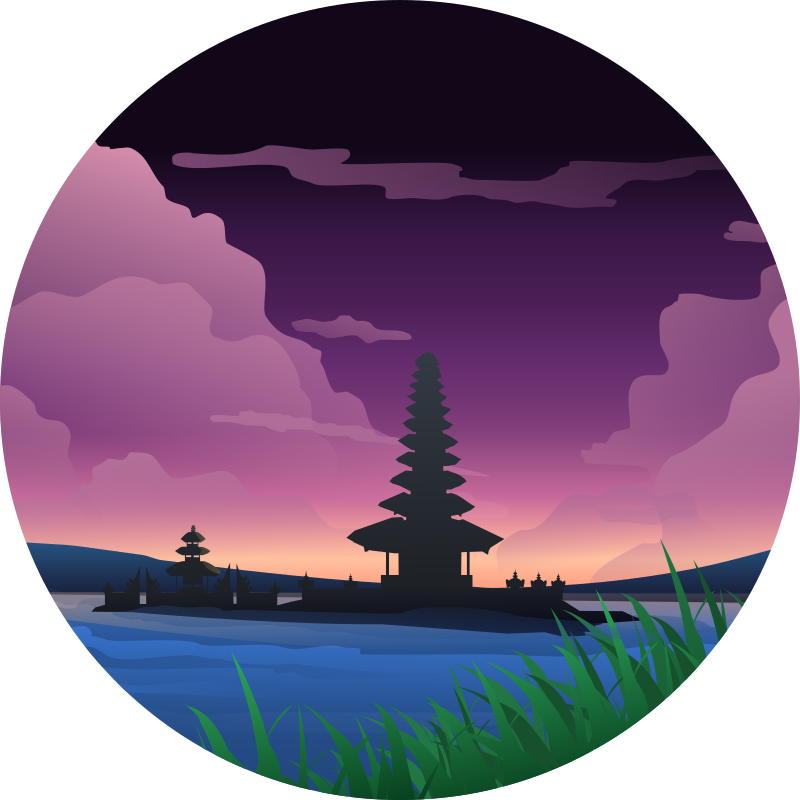 Bedugul bali redraw