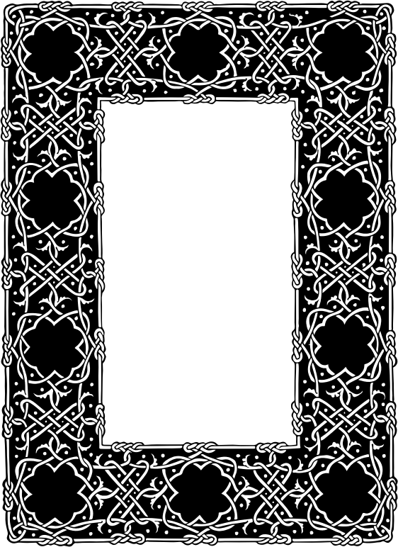 Ornate Geometric Frame