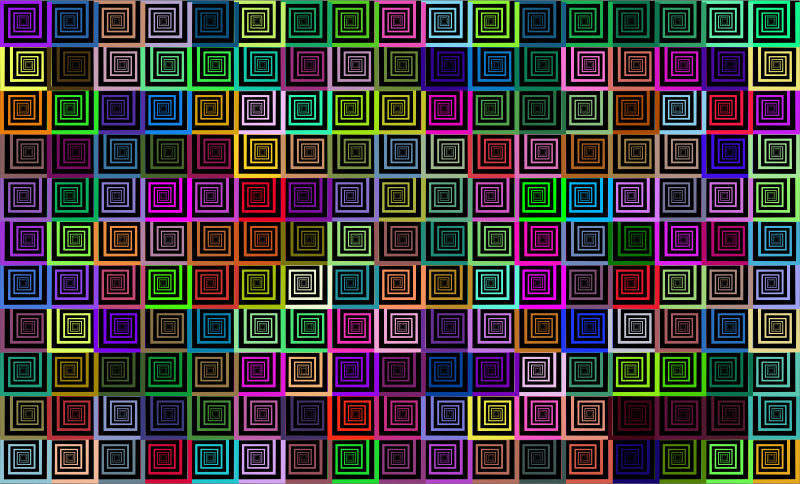 Prismatic Hypnotic Pattern