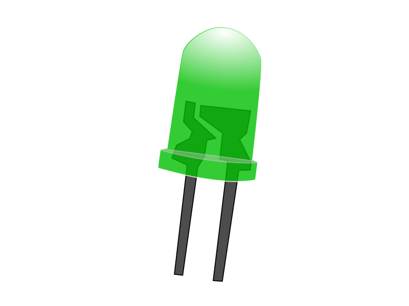 Green LED Lamp (Off)