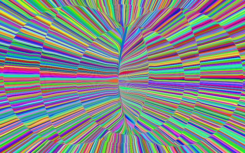 Psychedelic Radiation Background