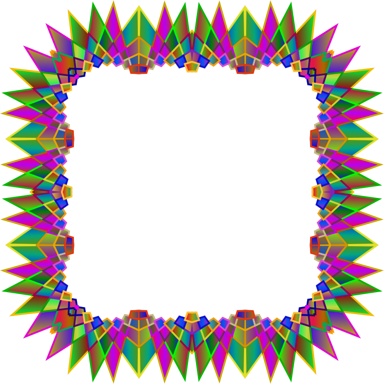 Prismatic MultiPoint Star Frame 4