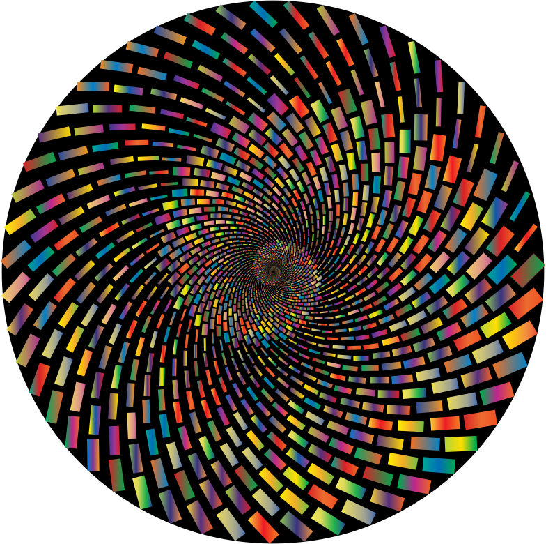 Prismatic Abstract Vortex 20 Variation 4