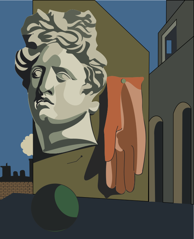 De Chirico style