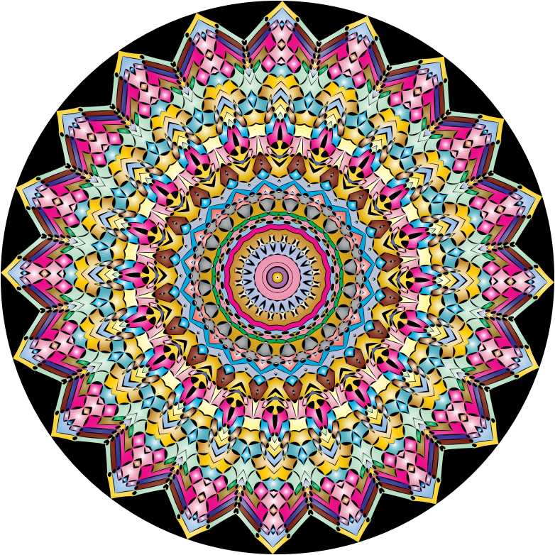 Kaleidoscopic Mandala 4