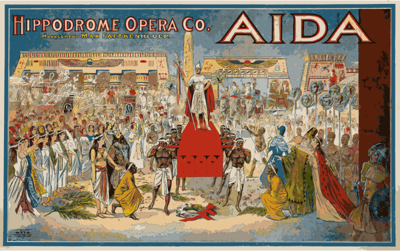 Aida poster colors fixed