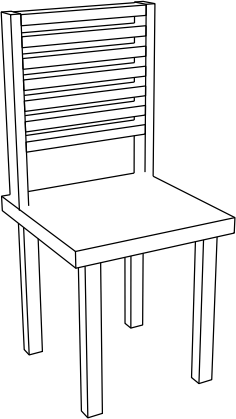 Simple chair