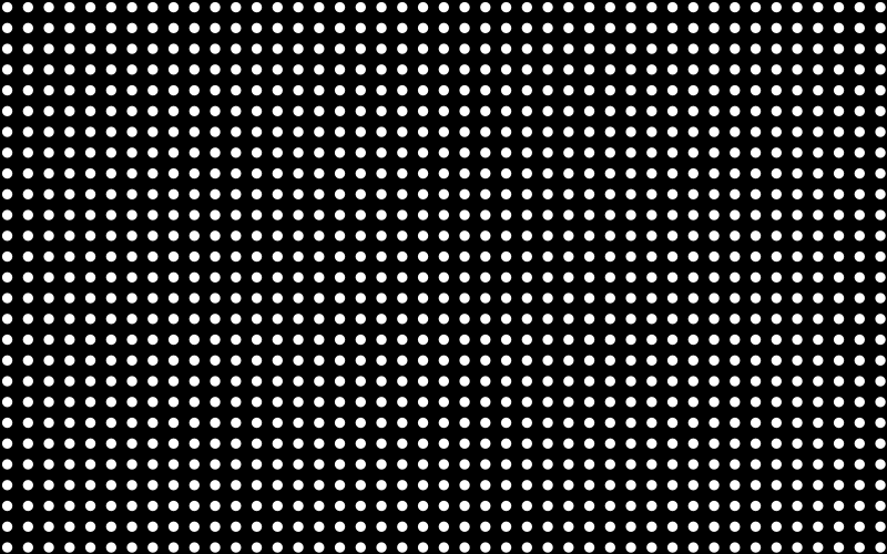 Black And White Polka Dots