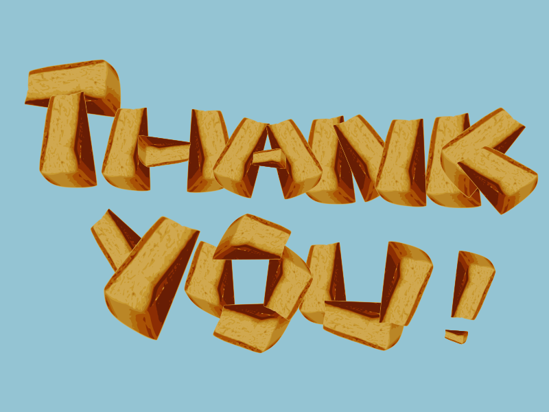 cake-thank you !