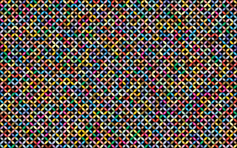 Prismatic Curved Diamond Pattern 2