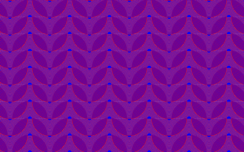 Seamless Concentric Circles Pattern