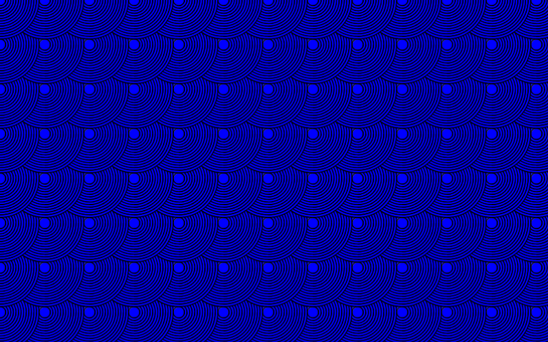 Seamless Concentric Circles Pattern 2 Variation 2