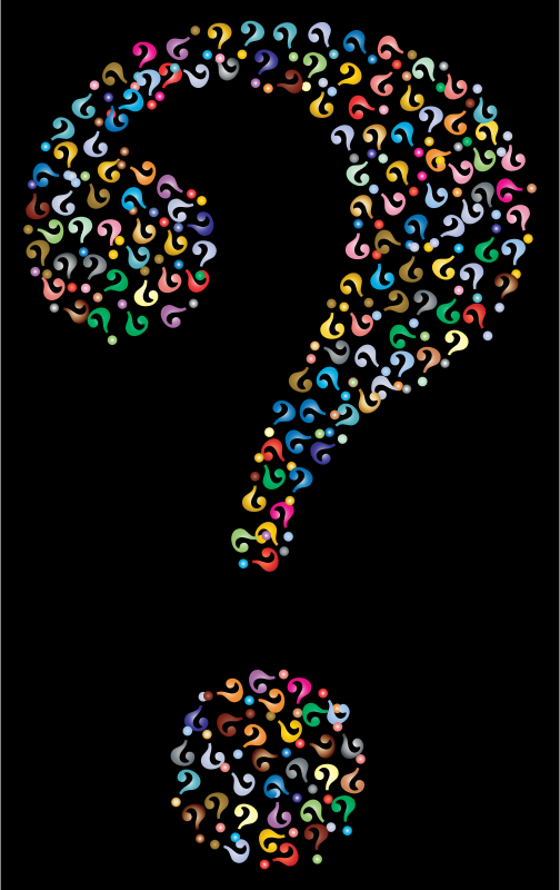 Prismatic Question Mark Fractal 2