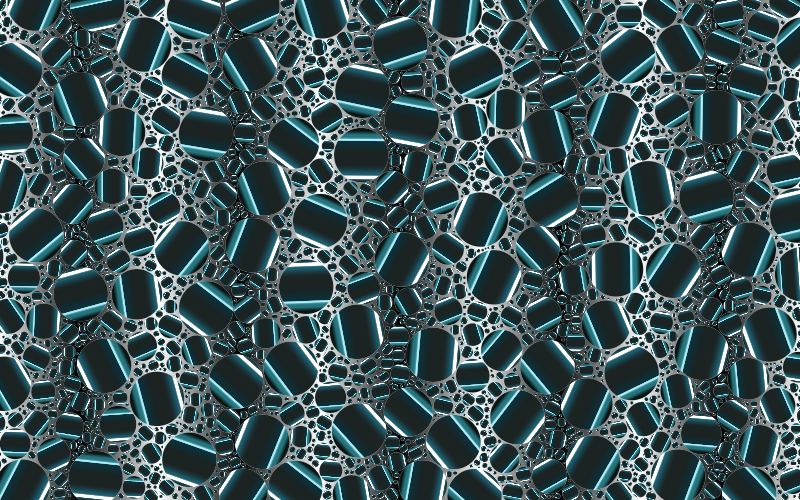 Prismatic Packed Circles 20