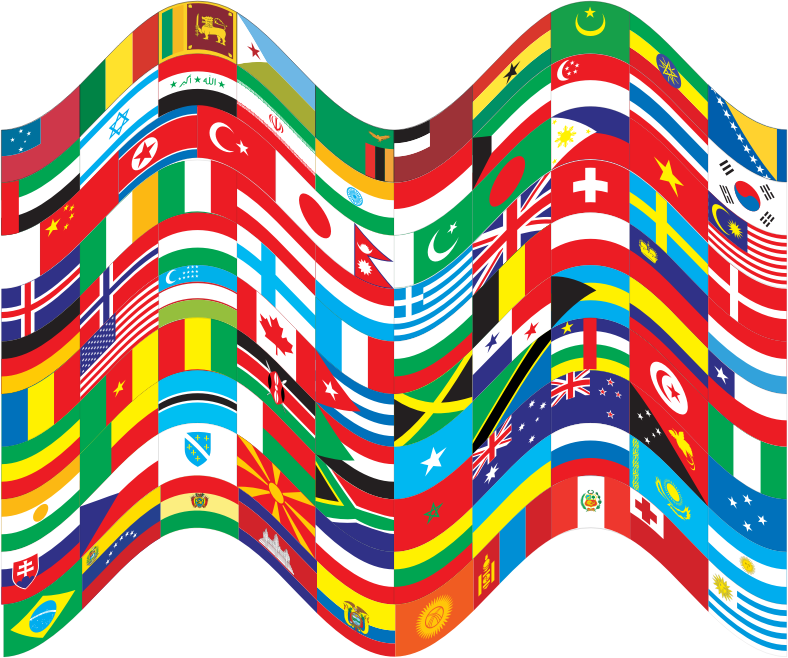 World Flags Wavy 2
