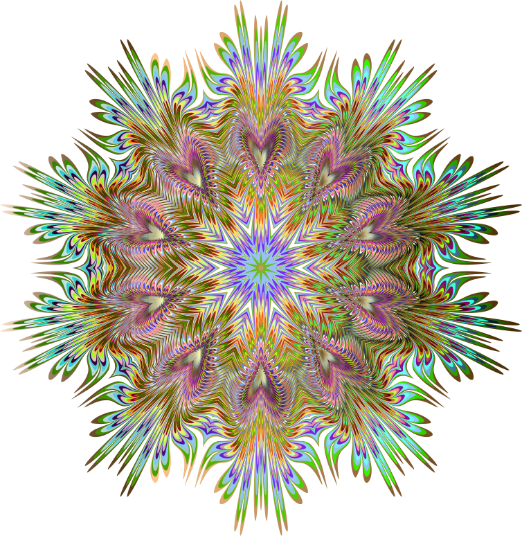 Chromatic Symmetric Mandala 4 No Background