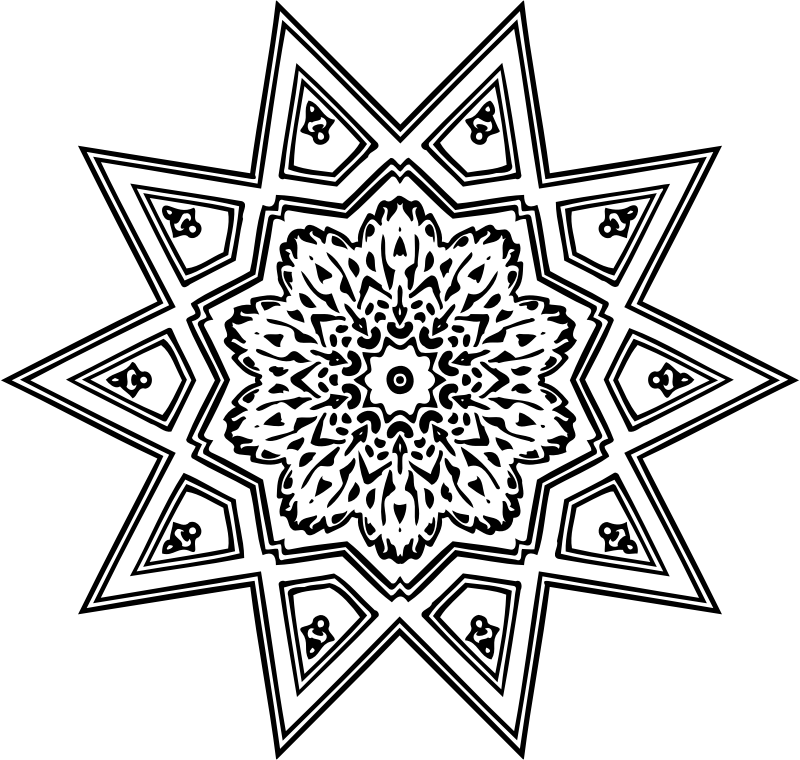 Ornamental star 4