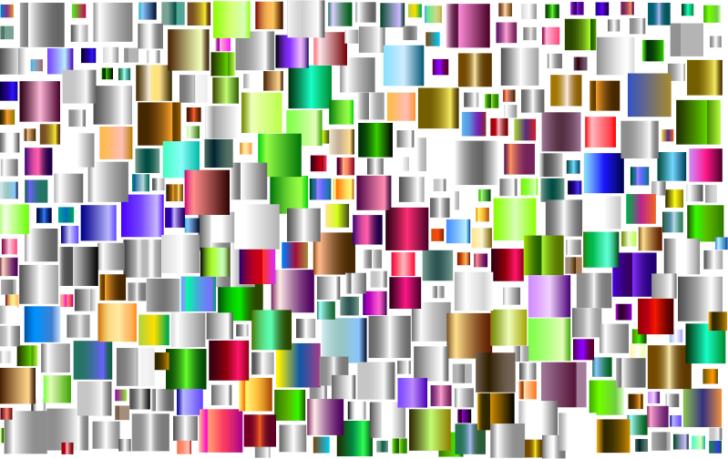Prismatic Abstract Squares 3