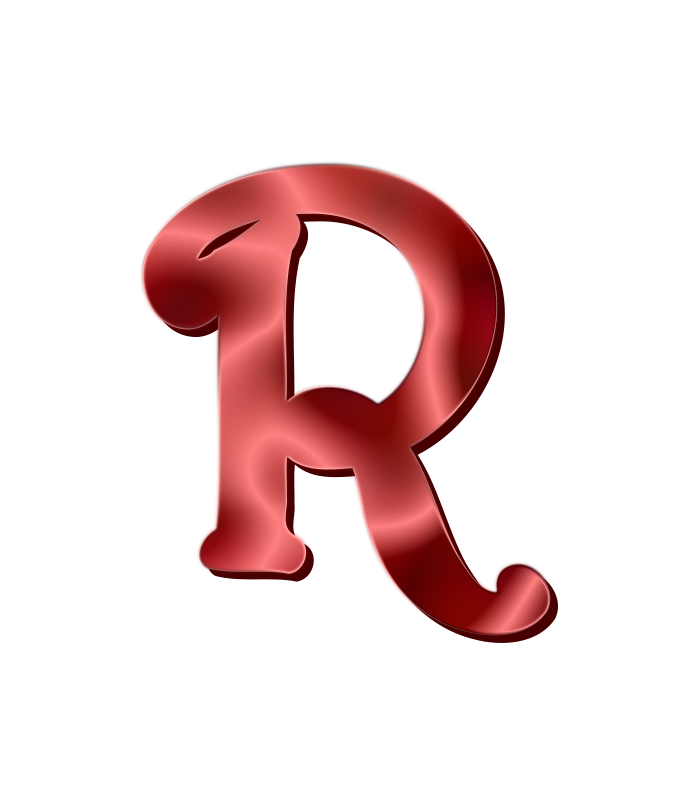 Alphabet 12, letter R