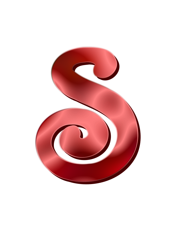 Alphabet 12, letter S