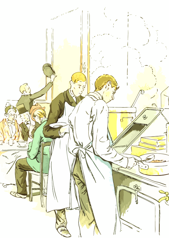 Cafe scene