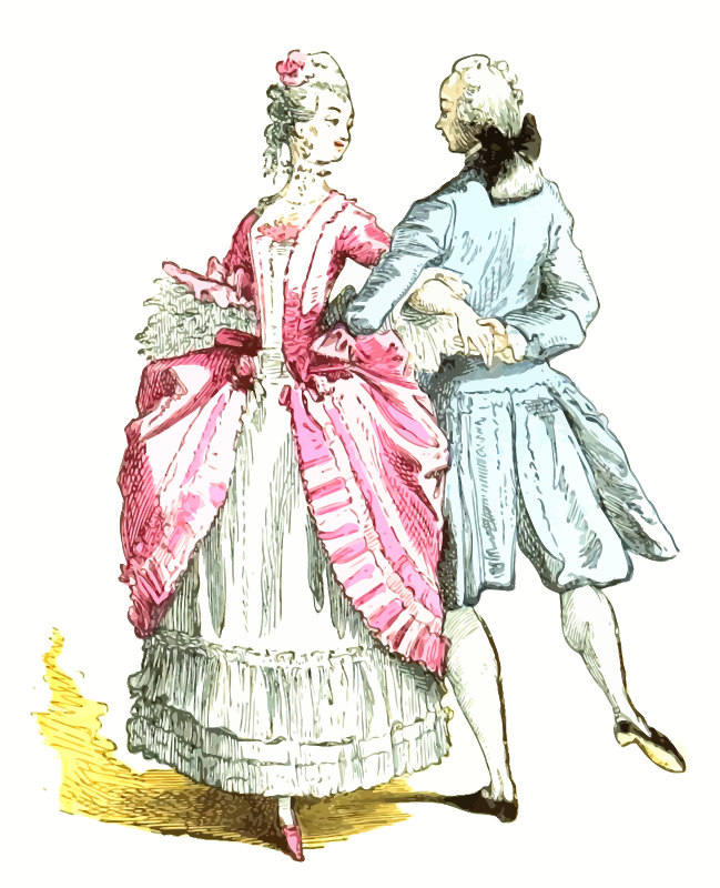 18th century French ballroom costumes 2