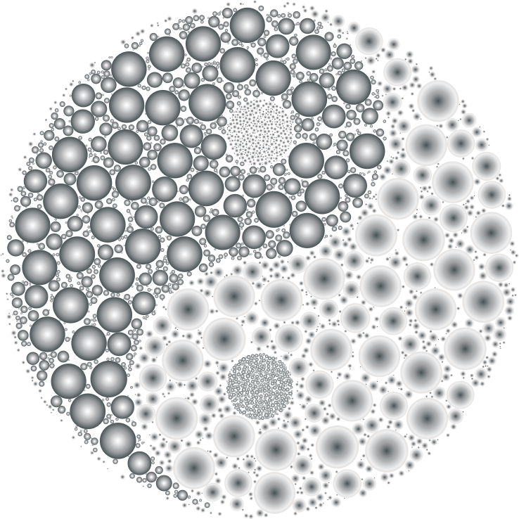 Prismatic Circles Yin Yang 3 No Background