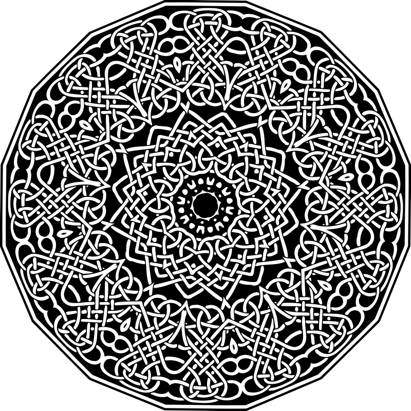 Circular ornament 22