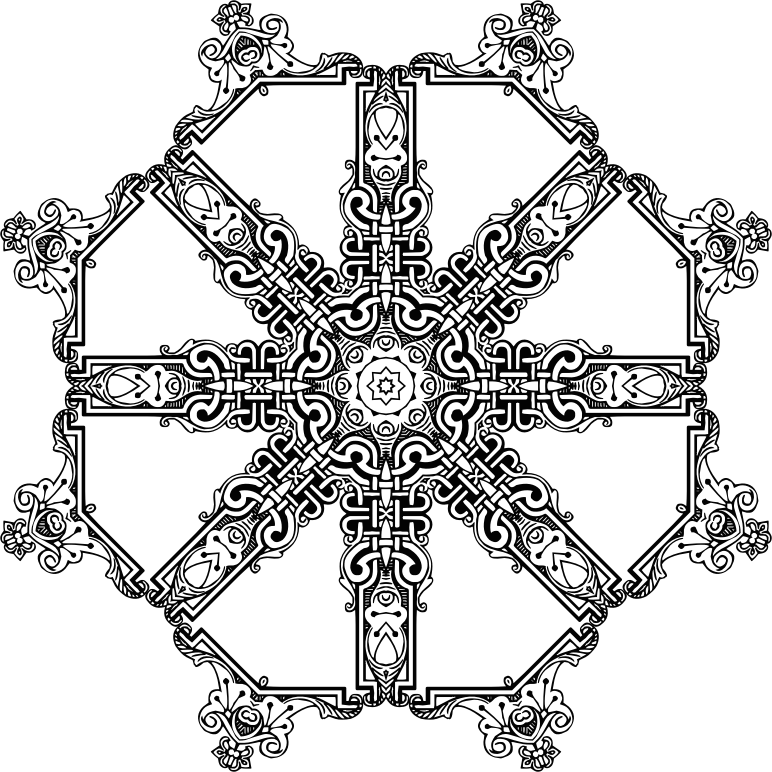 Vintage Symmetric Frame Extrapolated 8