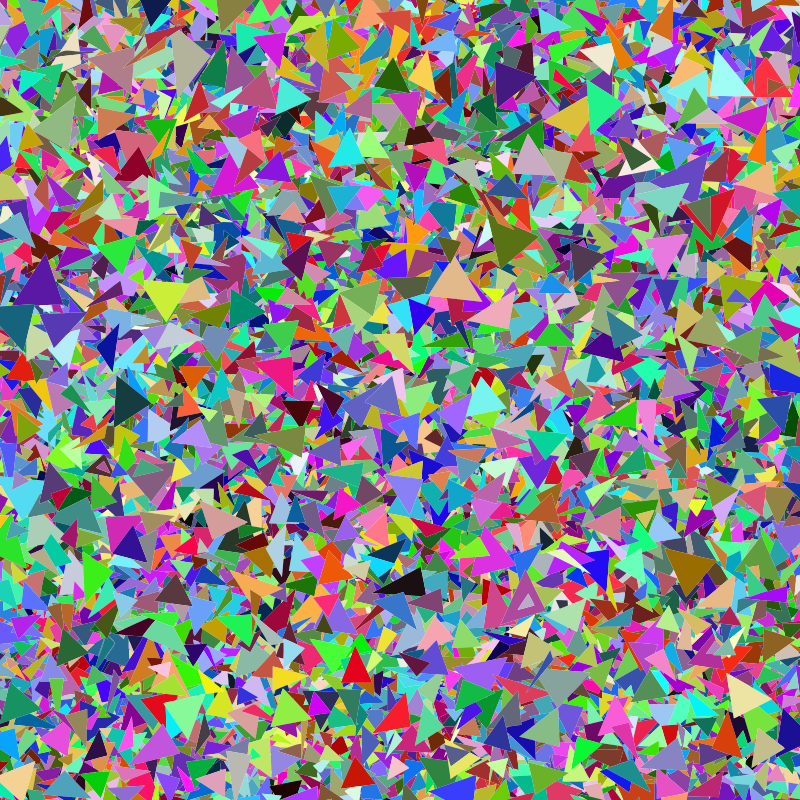 All over confetti