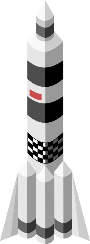 Isometric rocket