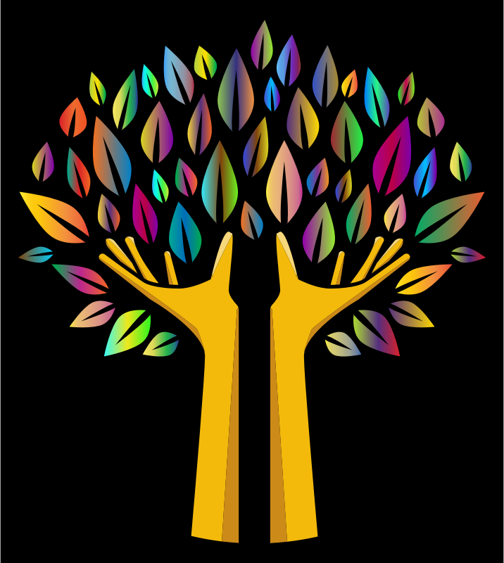 Prismatic Hands Tree 2