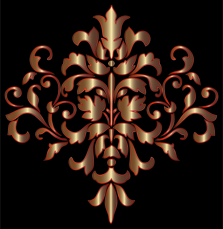 Festive Damask Design
