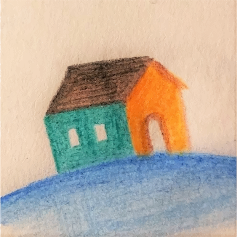 Painted Home (Vectorized)