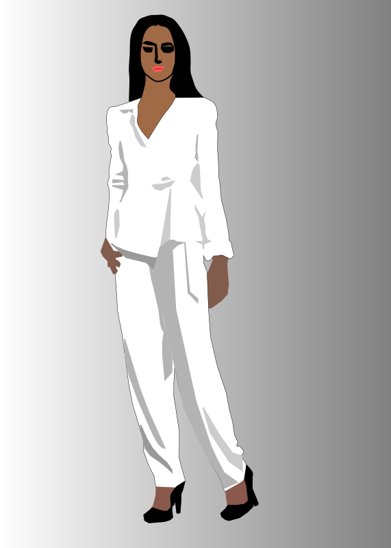 Woman in Pantsuit