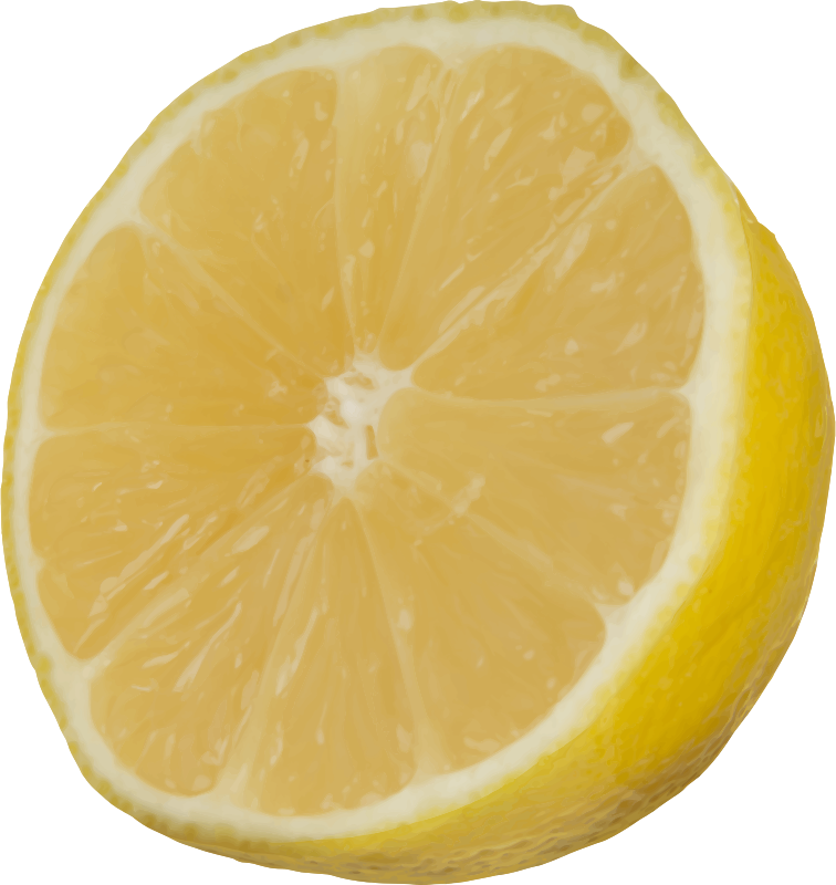 Cut lemon