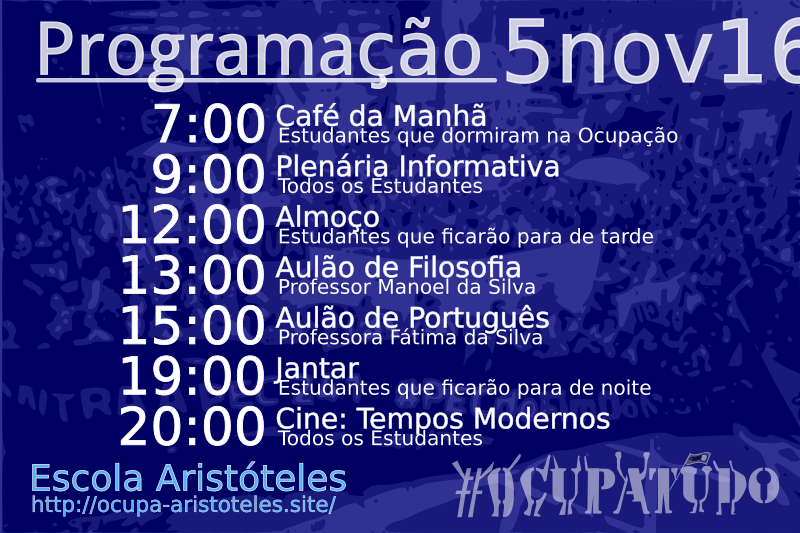 Programação de Ocupação