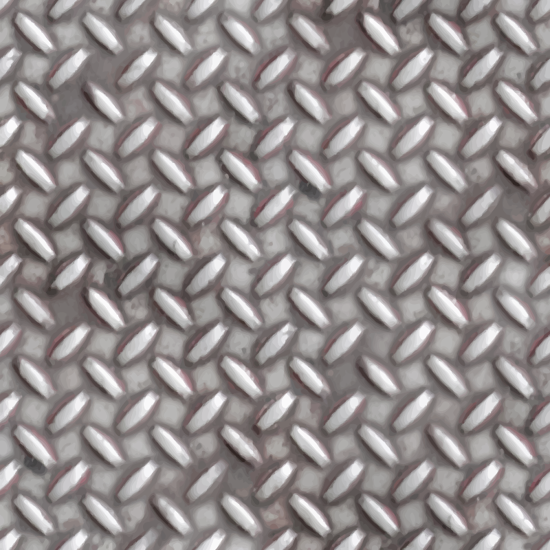Patterned metal plate 7