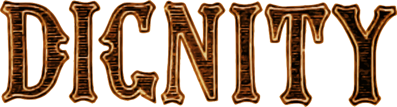 Noble characteristic typography - dignity
