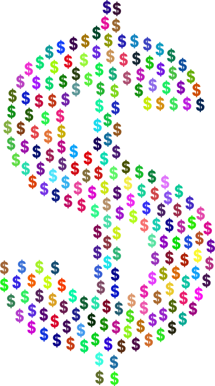 Prismatic Dollar Sign Fractal