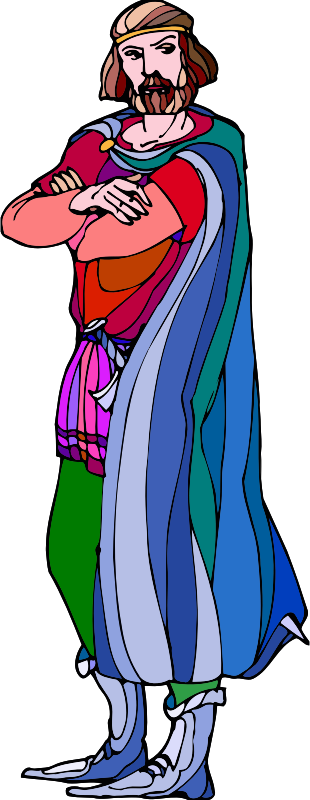 Shakespeare characters - Macbeth (colour)