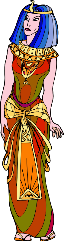 Shakespeare characters - Cleopatra (colour)