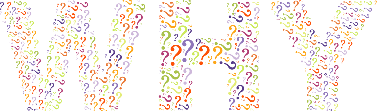 WHY Typography No Background