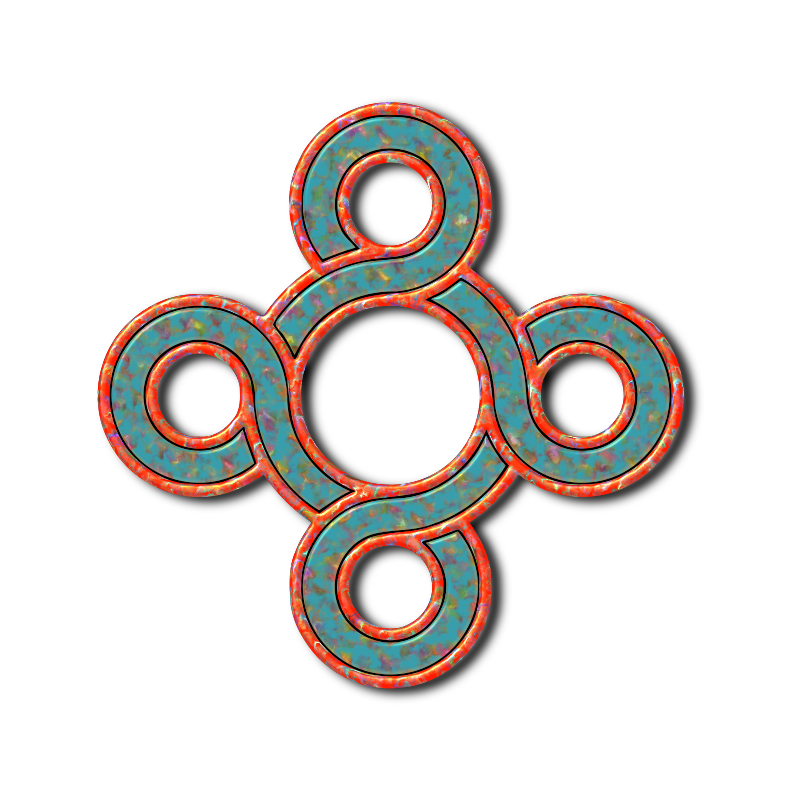 Loopy Circle - Stone