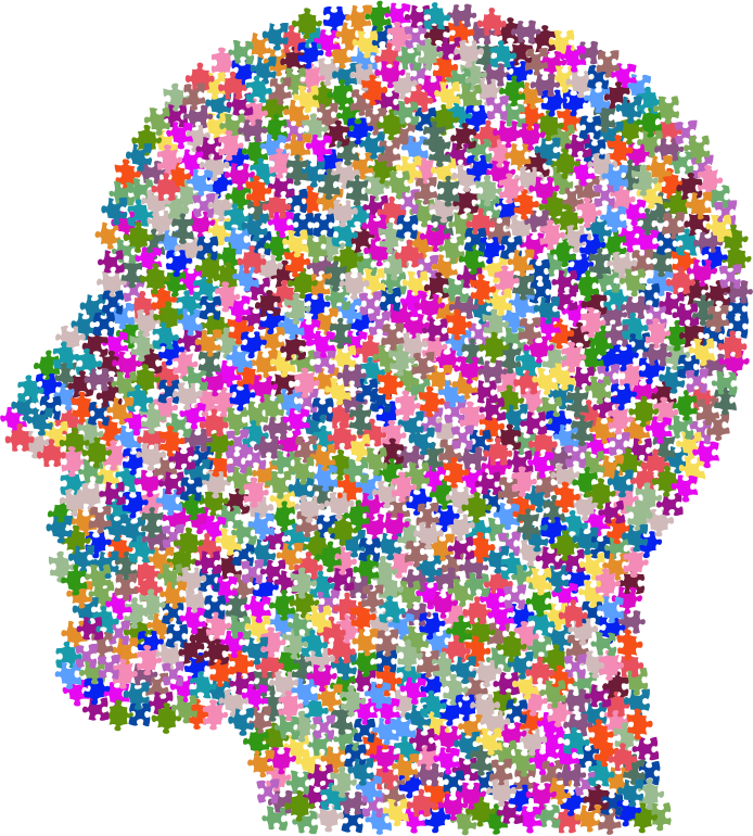 Prismatic Puzzle Head Jittered