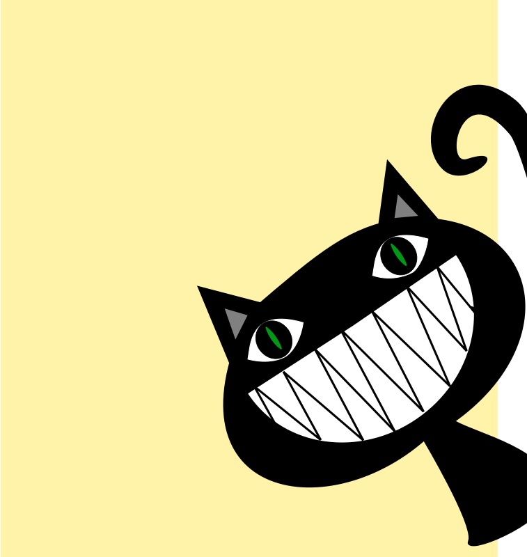 Cat peeking 
