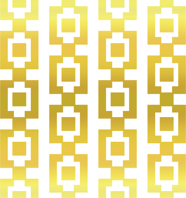 Gold Square Pattern