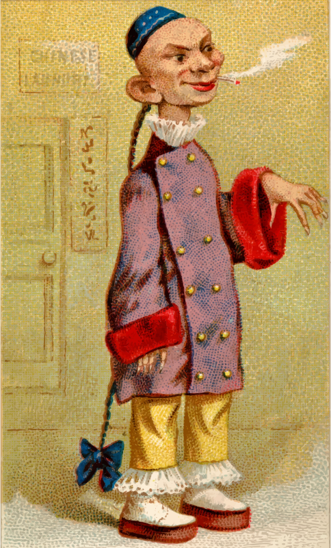 Cigarette card - Chinese